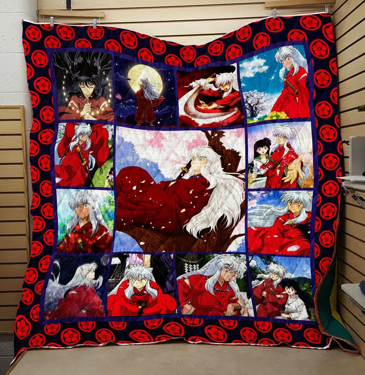 Inuyasha Quilt V9 Quilt and Home Decor