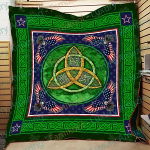 Irish Protection American Eagle Quilt and Home Decor