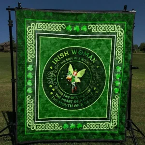 Irish Quilt Blanket Ver 2 Quilt and Home Decor