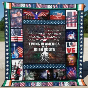 Irish Roots Quilt Blanket Quilt and Home Decor