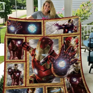 Iron Man Quilt and Home Decor