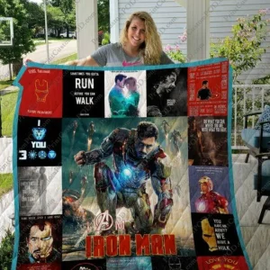 Iron Man Quilt Blanket Quilt and Home Decor