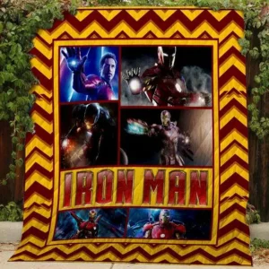 Iron Man V3 Quilt and Home Decor