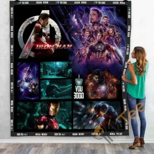 IronMan 3 Blanket TH10072019 Quilt and Home Decor