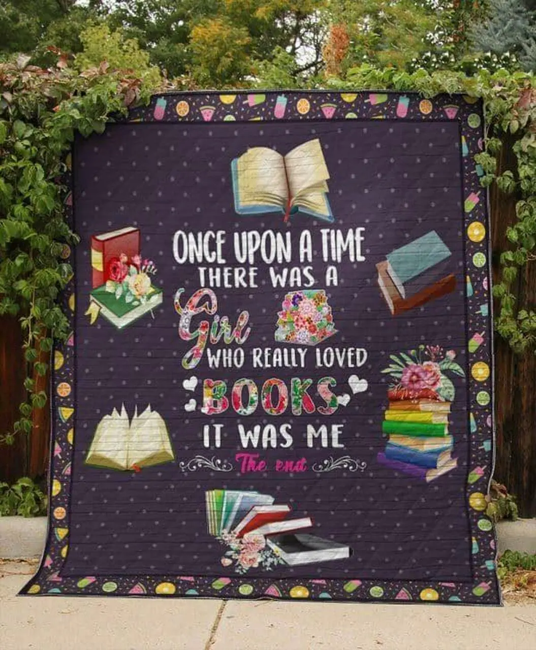It Was Me Reading Quilt Blanket Quilt and Home Decor