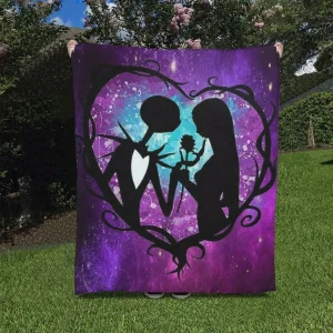 Jack And Sally Quilt 50 60 and Home Decor