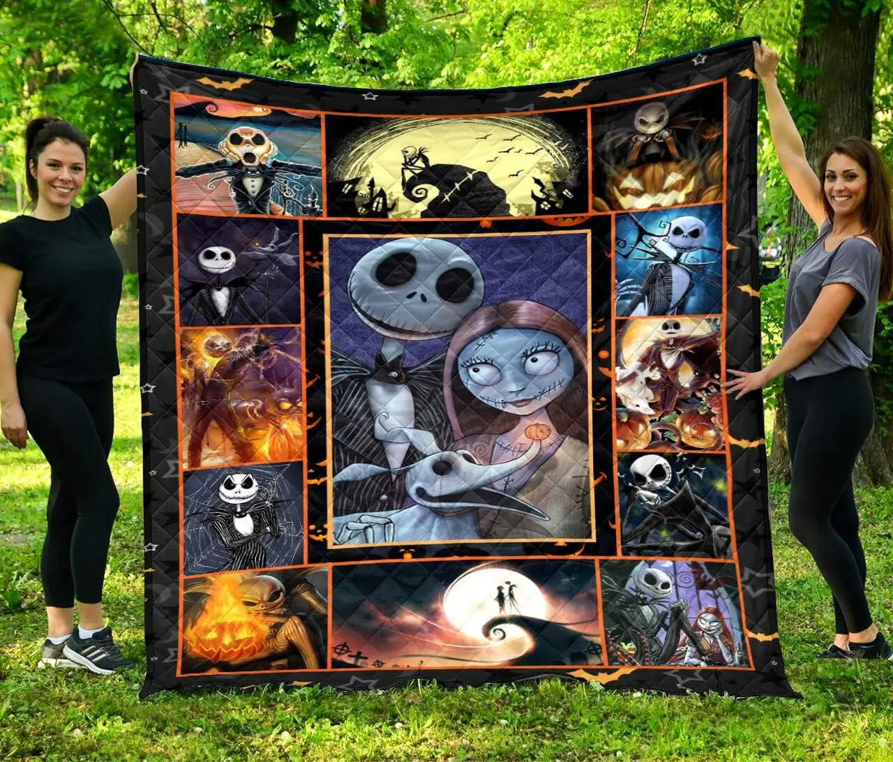 Jack Skellington Quilt 1 Quilt and Home Decor