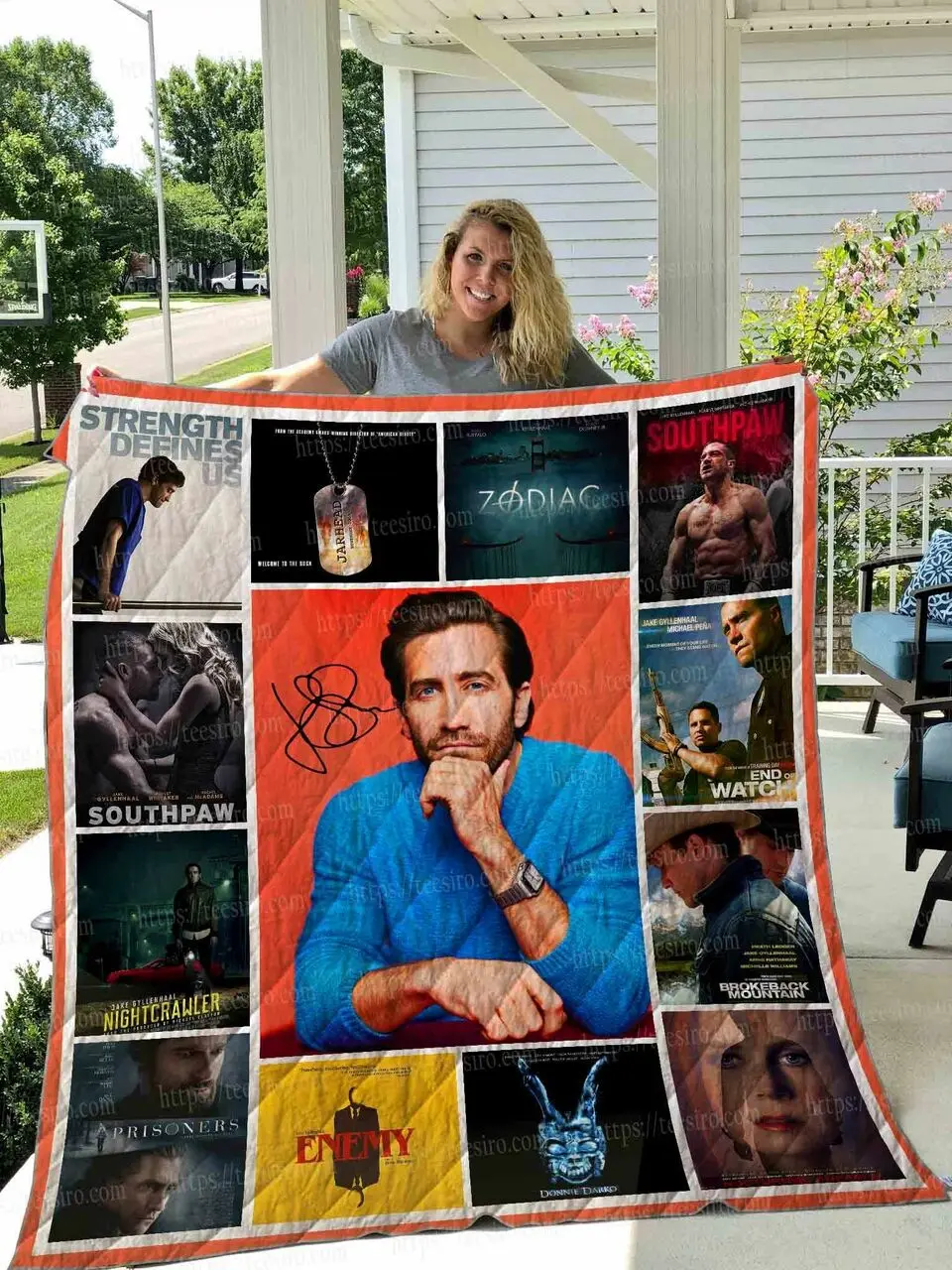 Jake Gyllenhaal Plus Size Quilt Blanket 02 and Home Decor