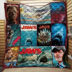 Jaws Collage Quilt Quilt and Home Decor