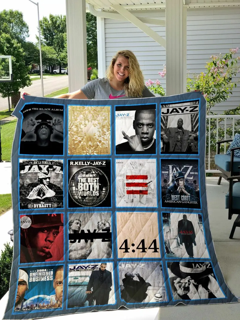 Jay Z Albums Quilt Blanket 01 and Home Decor