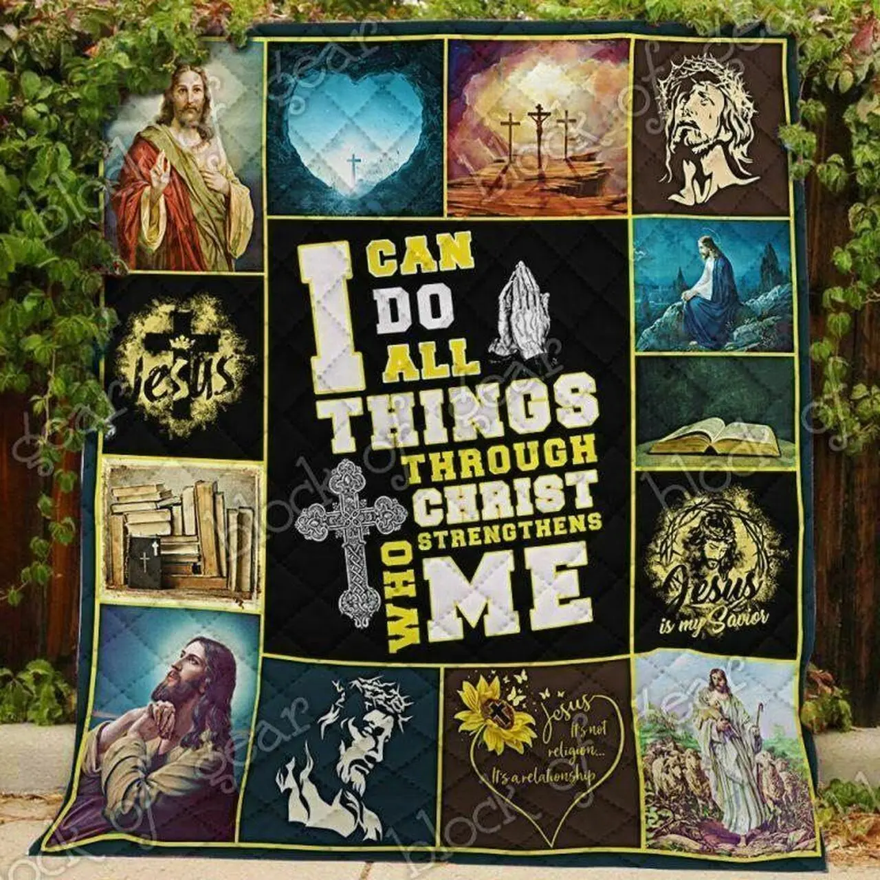 Jesus In My Heart LTK36 3D Customized Quilt and Home Decor