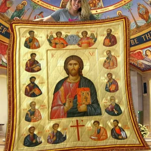 Jesus Quilt Blanket DHC1401767VT and Home Decor