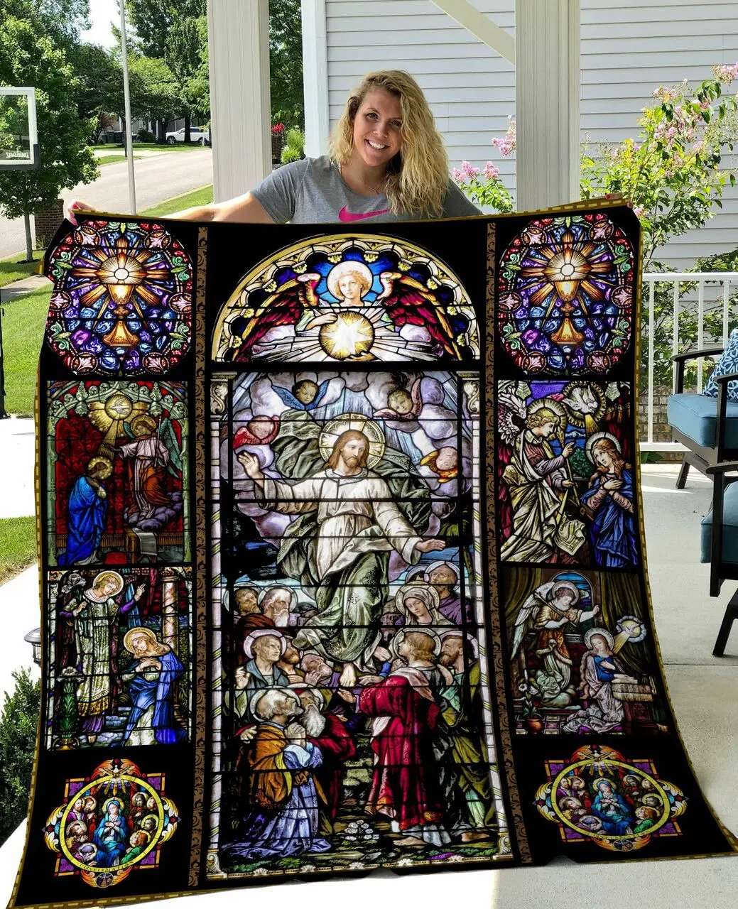 Jesus Quilt Blanket Dhc1401898Vt and Home Decor