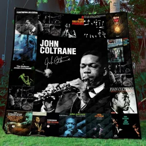 Joco Tml310710 John Coltrane Quilt Blanket Quilt and Home Decor