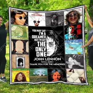 John Lennon – Quilt and Home Decor