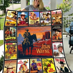 John Wayne H89 Quilt and Home Decor