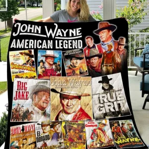 John Wayne Vr8 Quilt and Home Decor