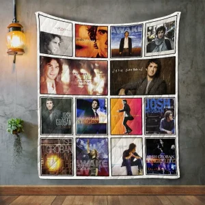 Josh Groban Style2 Quilt Blanket and Home Decor