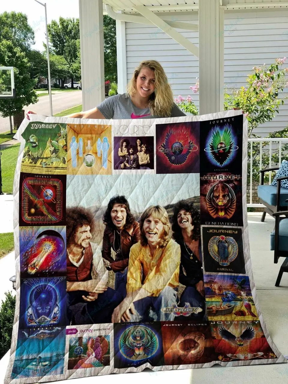 Journey Quilt Blanket and Home Decor