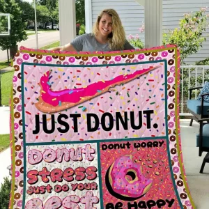 Just Donut Blanket Th0607 Quilt and Home Decor