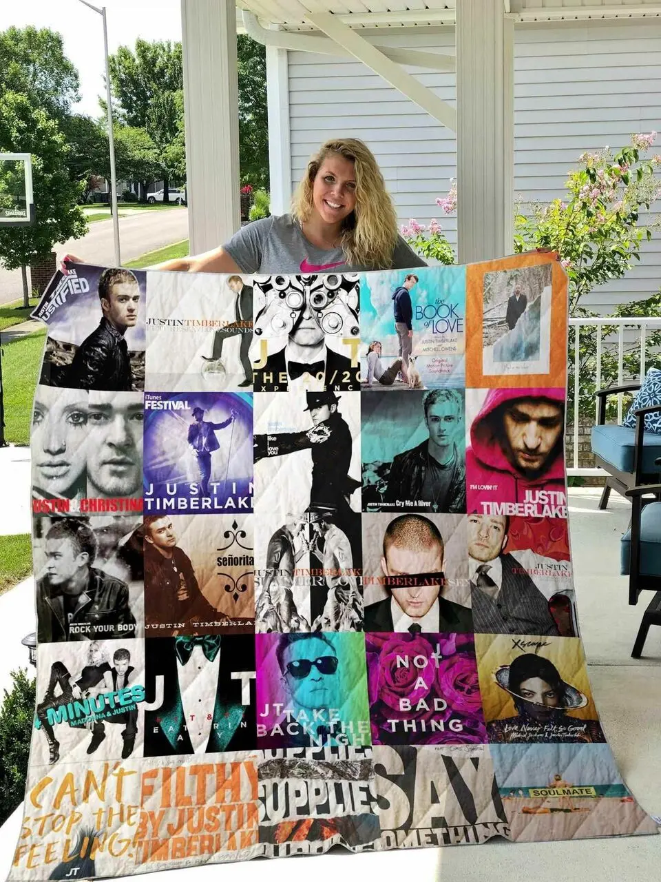 Justin Timberlake Blanket Ha0910 Quilt and Home Decor