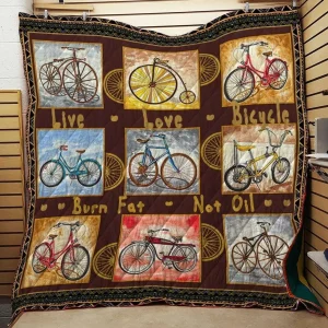 K14 Bicycle NDK060795 3D Customized Quilt and Home Decor