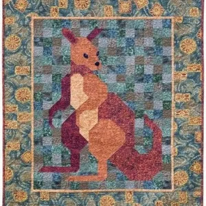 Kangaroo Cla280668 Quilt Blanket and Home Decor