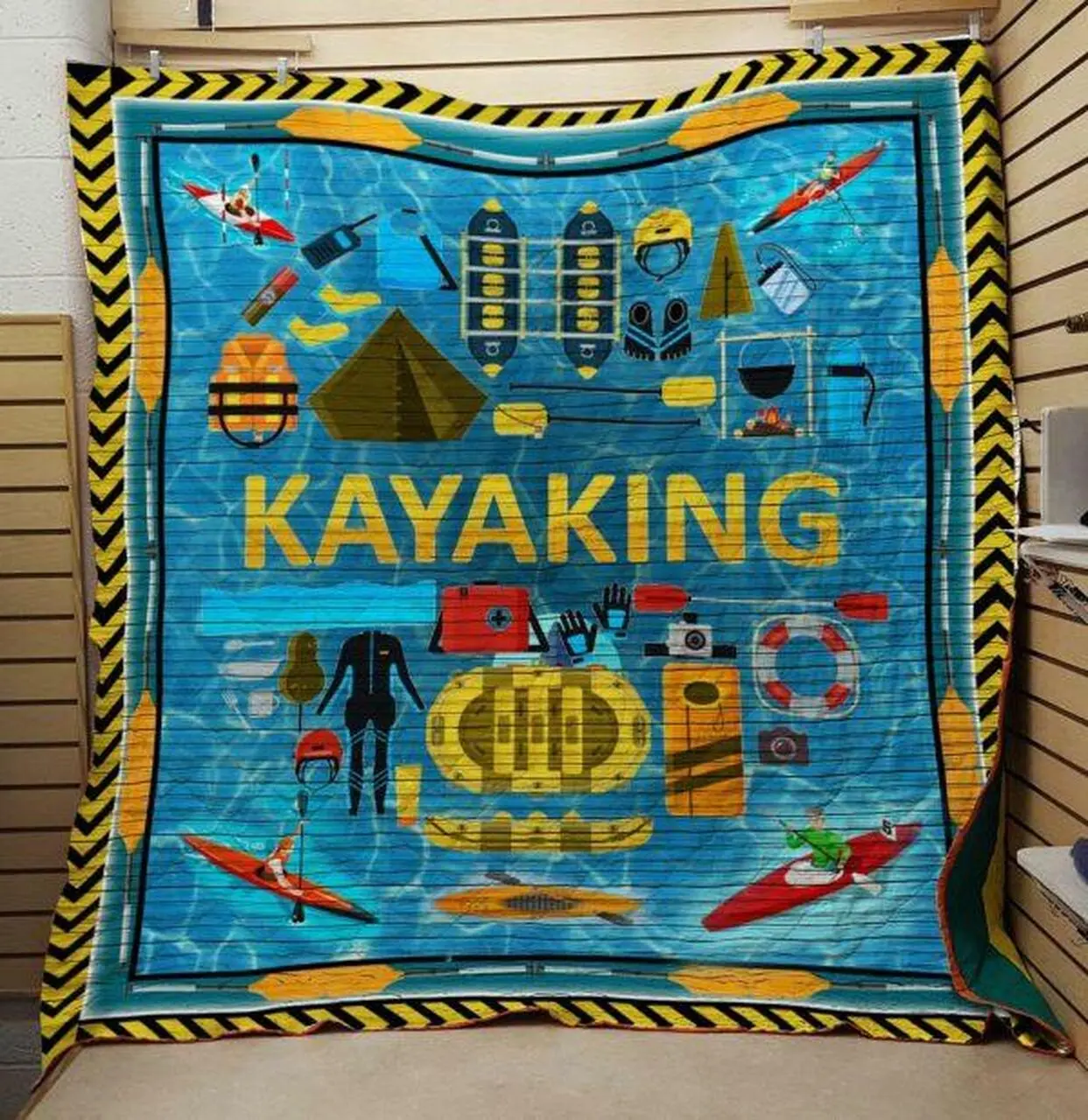 Kayak Quilt and Home Decor