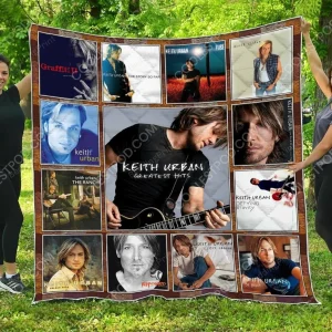 Keith Urban Quilt Blanket and Home Decor