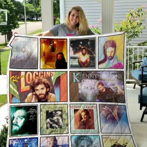 Kenny Loggins 2 Quilt Blanket and Home Decor