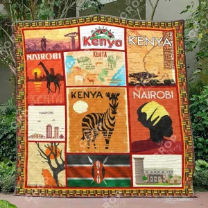 Kenya Qh280601 Quilt Blanket and Home Decor