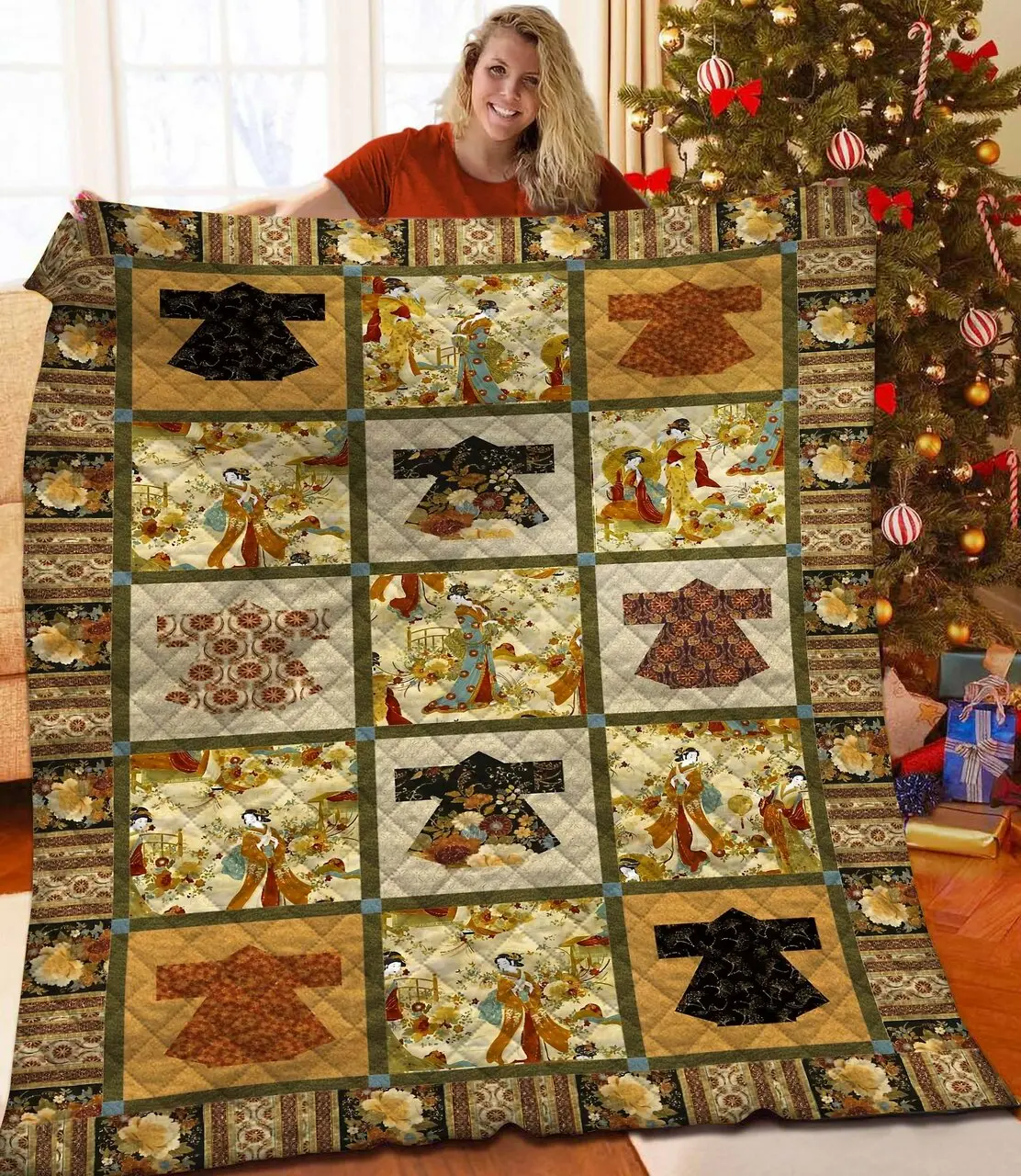 Kimono Quilt Ikd and Home Decor