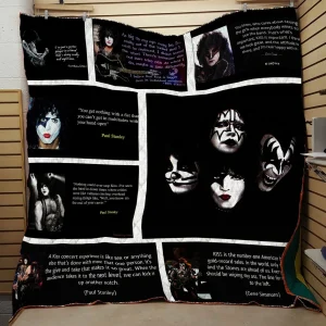 Kiss Band Quilt and Home Decor