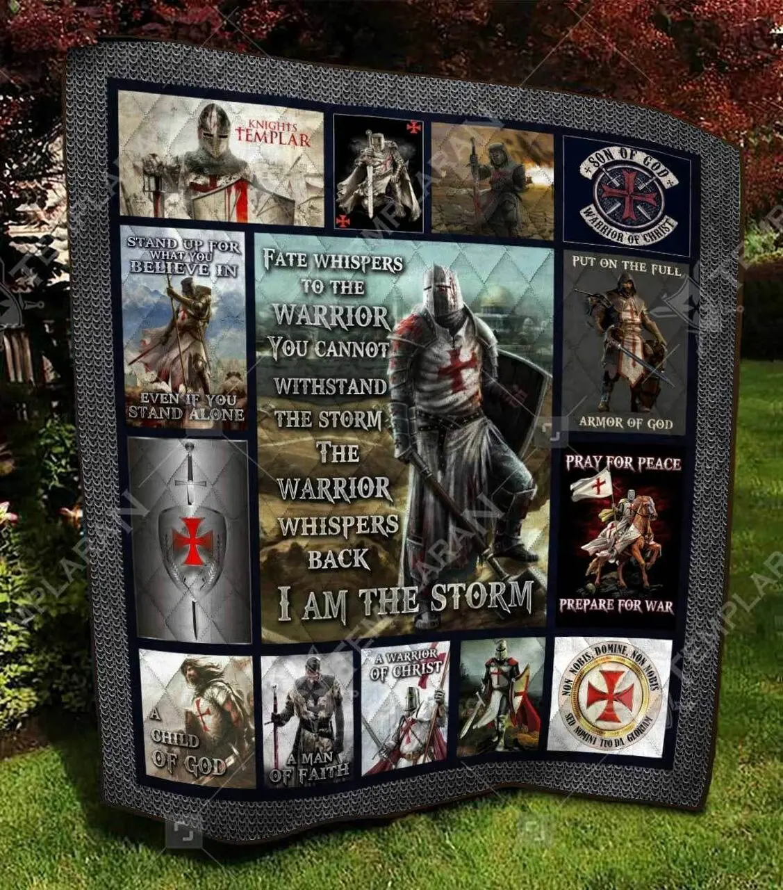 Knight Quilt Bqo and Home Decor