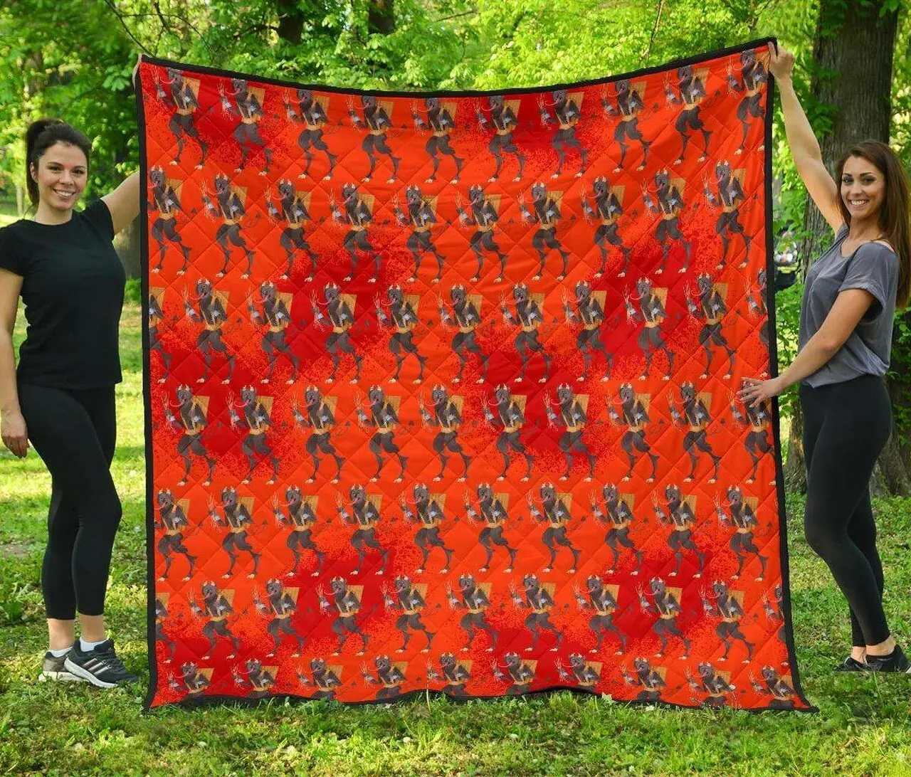 Krampus Cl12100393Mdq Quilt Blanket and Home Decor