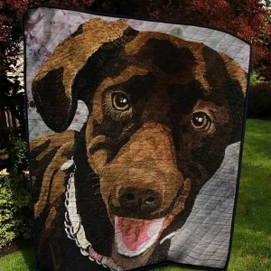 Labrador Nn180515 Quilt Blanket and Home Decor