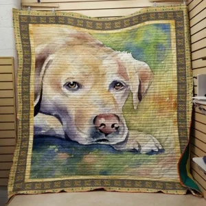 Labrador Retriever Hur Quilt rp and Home Decor