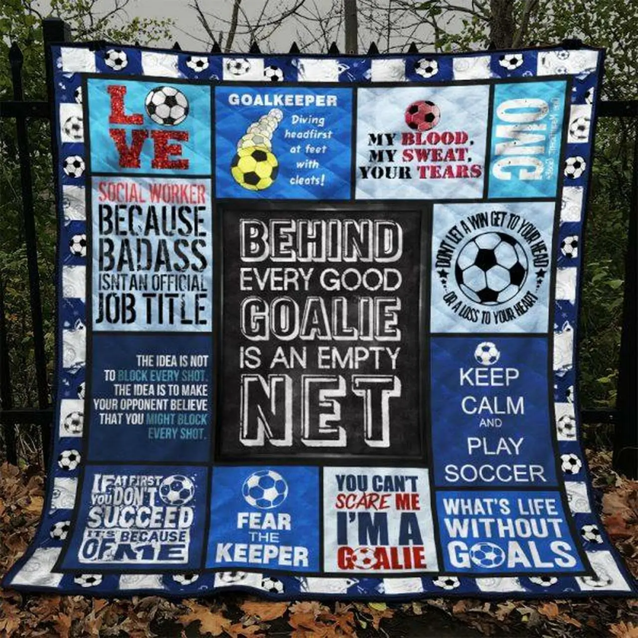 Lacrosse Quilt Blanket Ver 6 Quilt and Home Decor