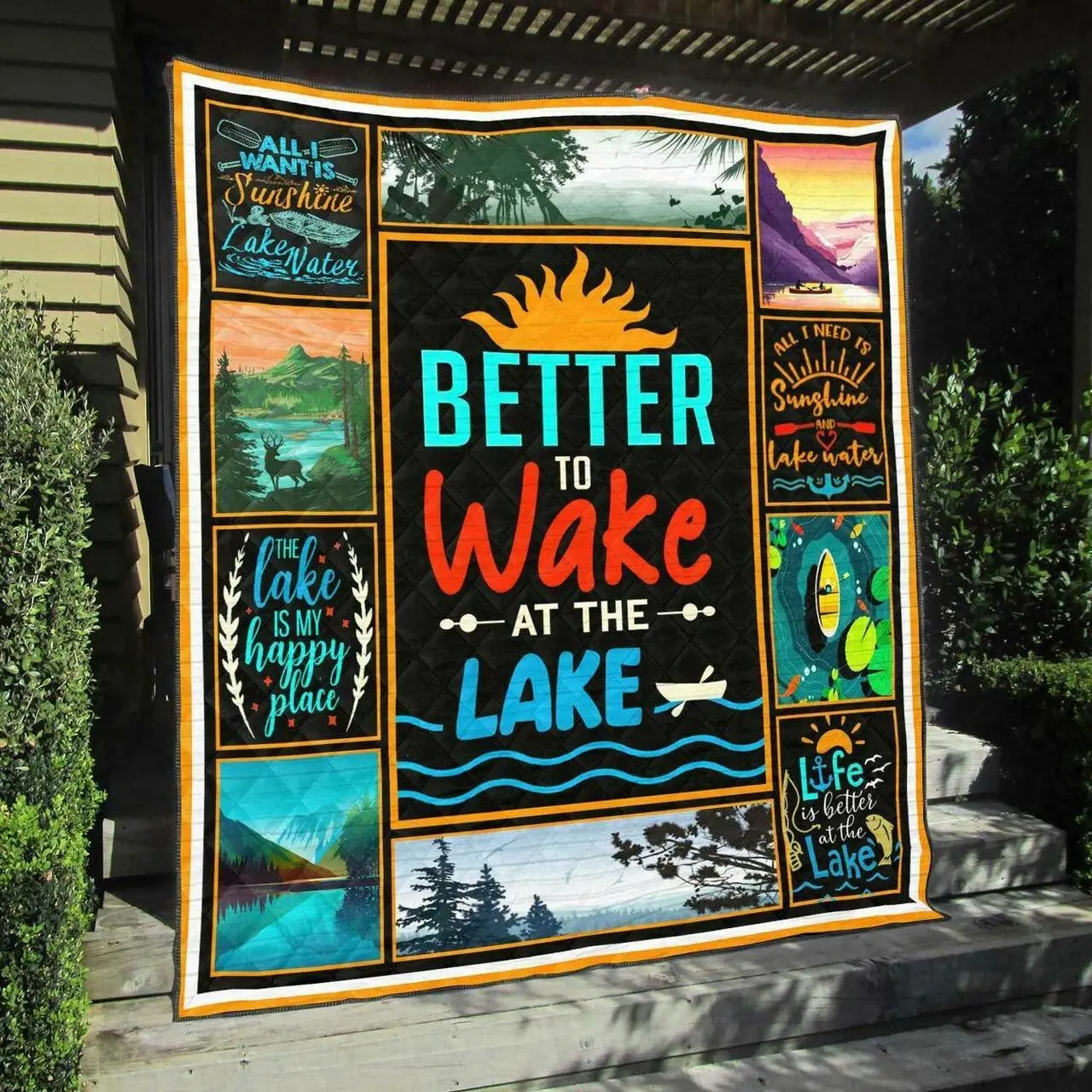 Lake Na270705C Tbg Quilt Blanket and Home Decor