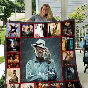 Lan Mckellen Quilt Blanket 01 and Home Decor