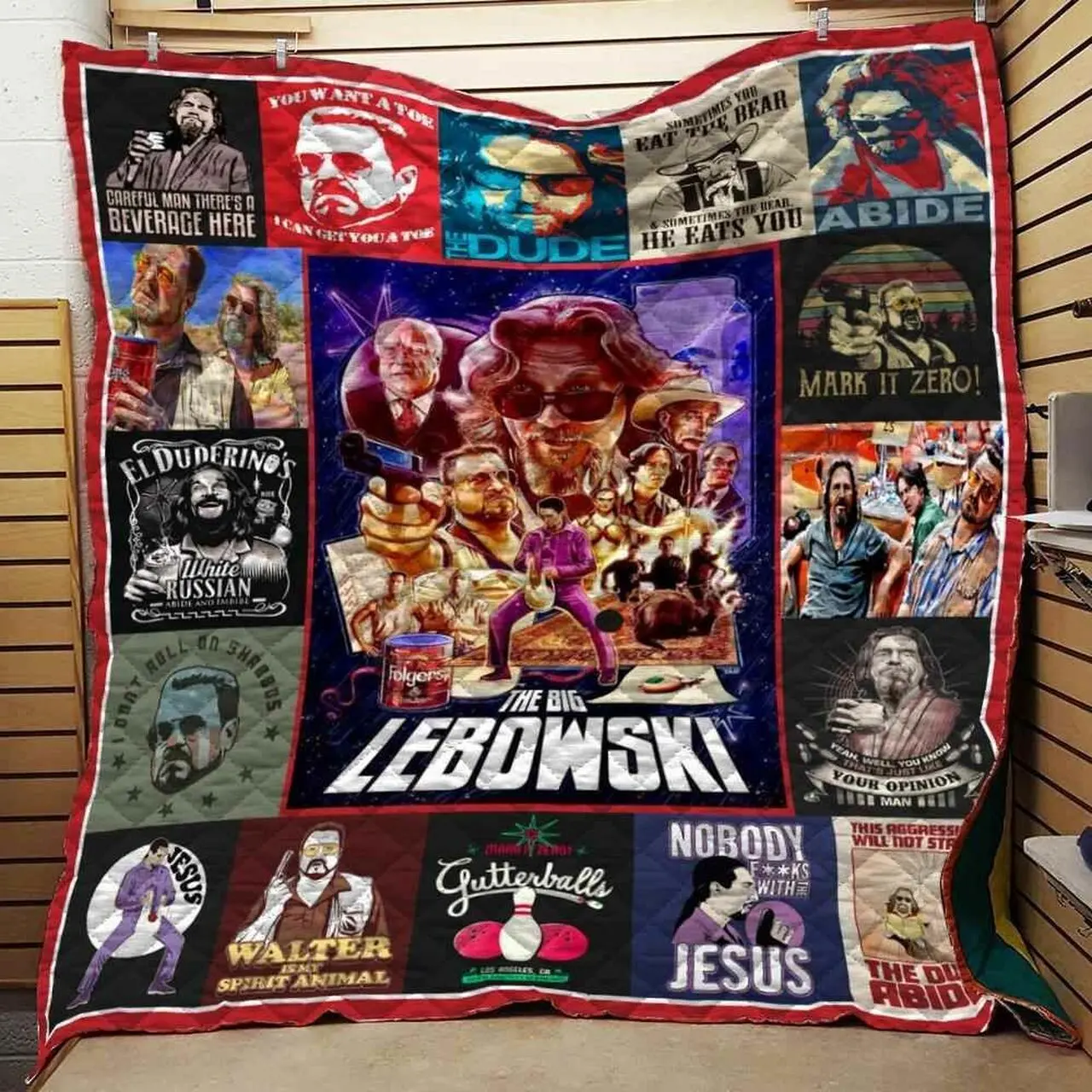 Lebowski Blanket Th1807 Quilt and Home Decor