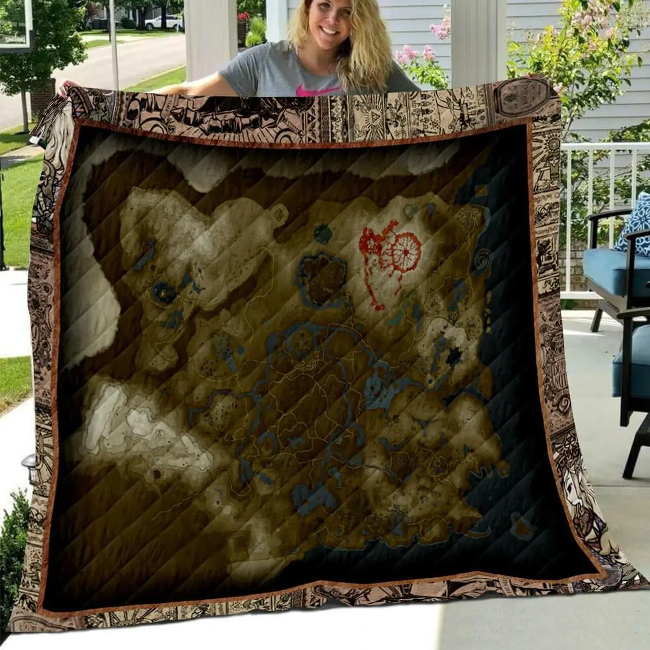 Legend Of Zelda Art Quilt and Home Decor