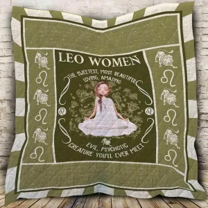 Leo Horoscope Blanket Th0607 Quilt and Home Decor