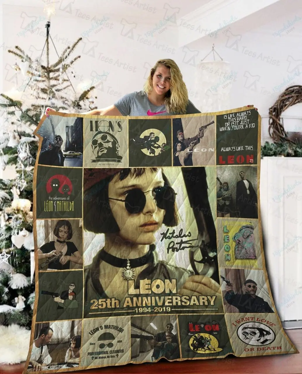 Leon The Professional Quilt Blanket 02040 and Home Decor