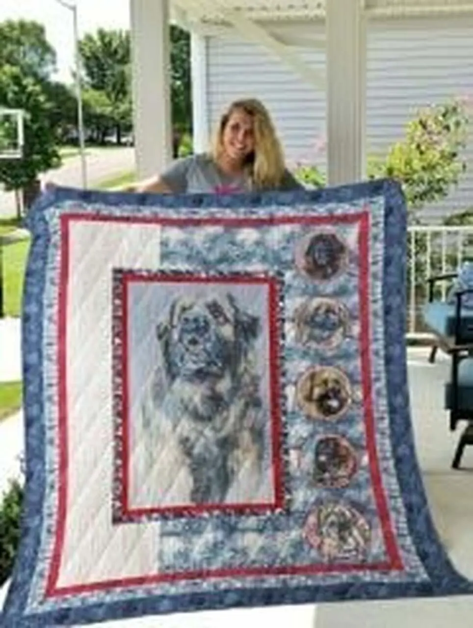 Leonberger Quilt Blanket Luksjq Dhc0301883Dd and Home Decor