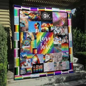Lgbt Hur Quilt Cysirc and Home Decor
