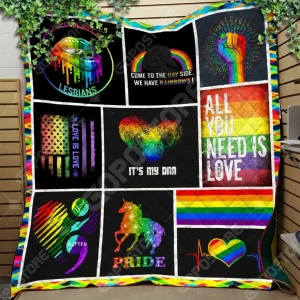 Lgbt Pride Special Like 3D Personalized Customized Quilt Blanket 1039 and Home Decor