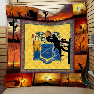 Lineman Quilt Blanket Dhc0910563Vt and Home Decor