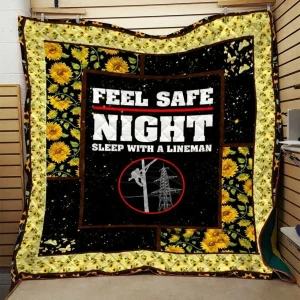 Lineman Quilt Blanket Dhc0910750Vt and Home Decor