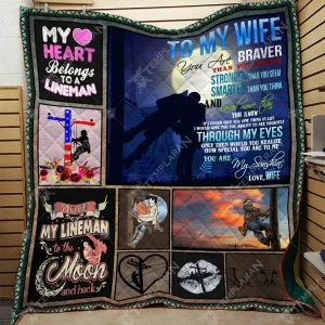 Lineman Quilt Cuj and Home Decor
